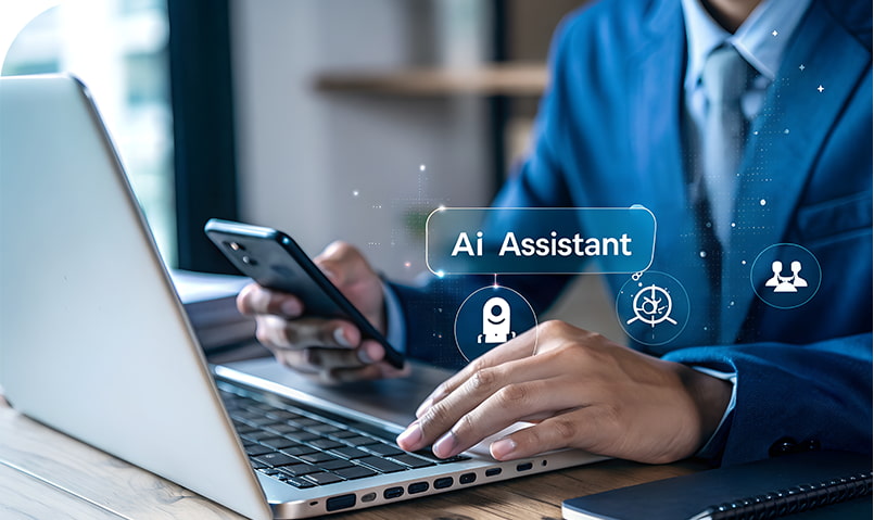 Interaction avec un assistant IA