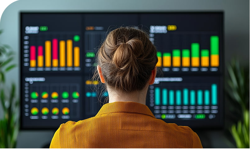 Tableau de bord analyse consommation